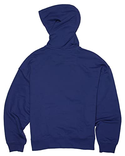 Calvin Klein Men's Logo French Terry Hoodie (Blue, Large)3