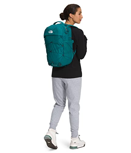 Image of The North Face Women's Borealis Commuter Laptop Backpack, Harbor Blue /TNF White, One Size