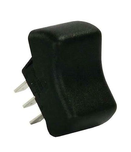 12265 12265 Single Replacement Momentary Rocker Switch - Black 12265