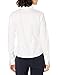 Calvin Klein Women's Collared Long Sleeve Suiting Blouse, White, 8 Petite