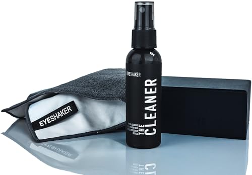 Eyeshaker Nettoyant ecran avec Chiffon Microfibre - Nettoyant ecran Ordinateur LCD, LED, QLED, OLED, Smartphones & écran TFT