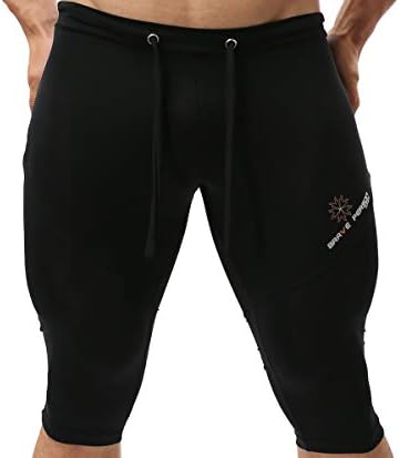 BRAVE PERSON Men's Multi-Sport Compression Shorts - For Cycling, Running, Swimming, Gym