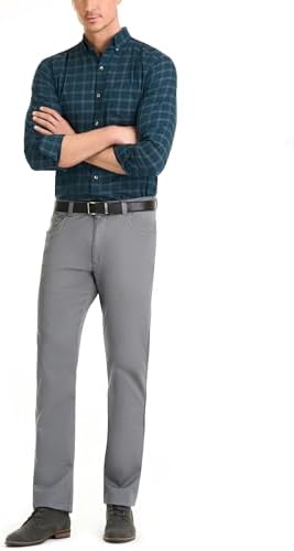 Van Heusen mens Wrinkle Free Twill Long Sleeve Button Down Shirt Button Down Shirt (pack of 1)
