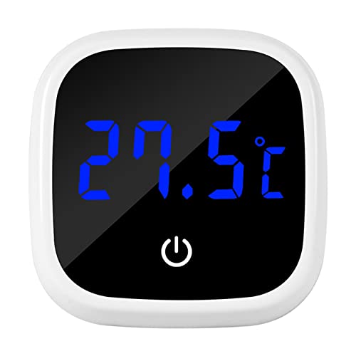 IWOMA Digital Fish Aquarium Thermometer, Accurate LED Display, Wireless, External Attached