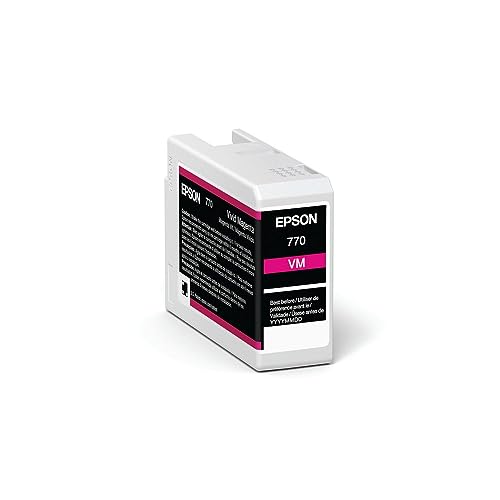Cartouche d'encre Magenta Vif Original Epson UltraChrome Pro 1 pièce