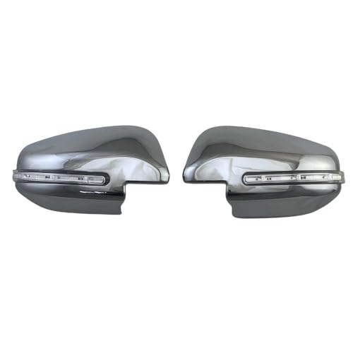 Couvercle de rétroviseur LED pour RAV4 coque ABS noire à signalisation intégrée