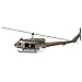 Metal Earth UH-1 Huey Helicopter Color 3D Metal Model Kit Fascinations
