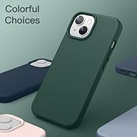 JETech Silikon Hülle für iPhone 14, Nachtgrün – Ansicht 6