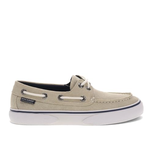 Image of DOCKERS Mens Rowe Canvas Boat Shoe