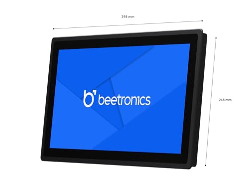 Image of Beetronics 15 Inch High Brightness Touchscreen Monitor | Full HD 1080p | IP66 Waterproof & Dustproof | Industrial Sunlight Readable Outdoor Display for PC, Mac, Linux | 15HB9M /U1
