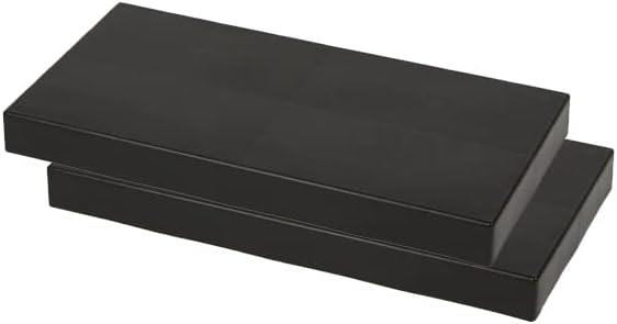 EverBlock 12 x 6 Full Size Building Block Finishing Cap Bulk Pack | Giant Building Blocks | Easy to Connect & Reuse | Indoor & Outdoor Use | Build Displays & Structures | Black