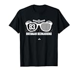 American Glasses Brennan Bernardino Boston Baseball MLBPA T-Shirt
