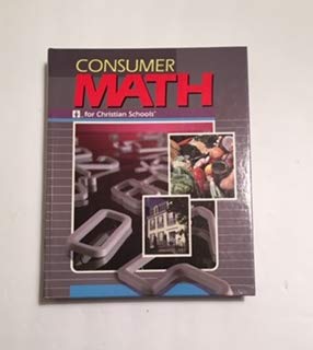 Consumer Math for Christian Schools