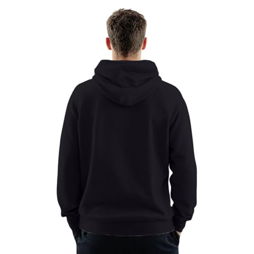 Hoodie Men Pullover Drawstring Long Sleeve Sweatshirts Casual Solid Soft Fall Shirts Big And Tall Fashion Hoodies3