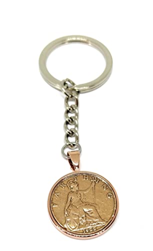 Porte-clés 1922 pour 100e anniversaire idée cadeau sœur et parents