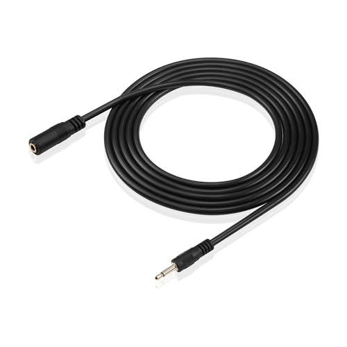 Cable Extensor de Audio 3.5mm Jack Mono 1.8 m miniatura 1
