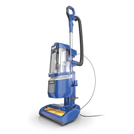 Shark Navigator ADV Upright Vacuum Cleaner with Self Cleaning Brushroll, Powerful Pet Hair Pickup, Filter, Lift Away Design, Cobalt Blue (Renewed)