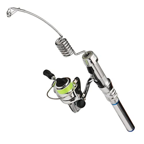 Installation de filature en acier portable pour pêche sur glace mini