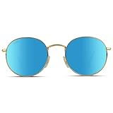 WearMe Pro - Reflective Lens Round Trendy Sunglasses