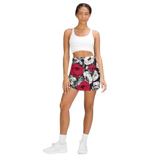 Jupe short de golf imprimé fleur pour vos parcours et sessions de course à pied - 3