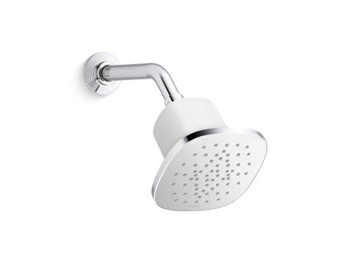 KOHLER K-37722-Y-CP Cinq Square Single-Function Filtered Showerhe...
