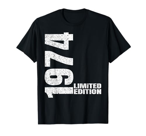 Vintage 1974 Limited Edition Classic 1974 Men Women Birthday T-Shirt