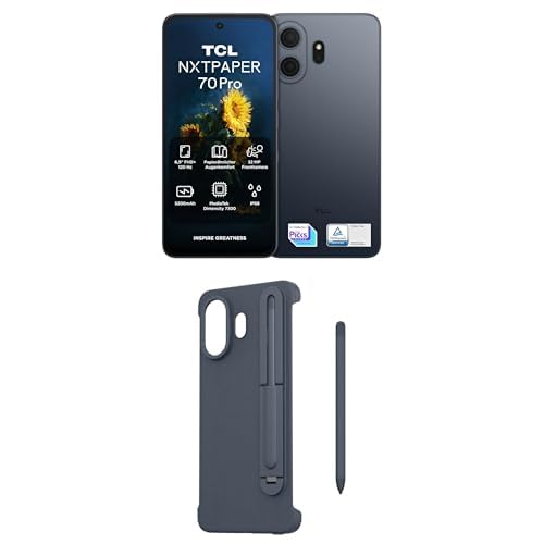 TCL NXTPAPER 70 Pro 5G grand écran 120 Hz avec stylet et étui à rabat