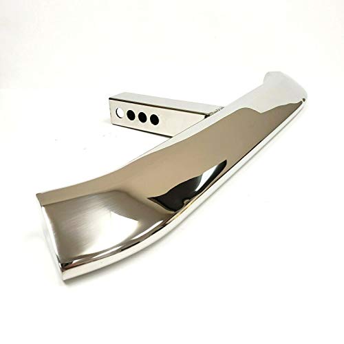 28" Length Towing Hitch Step Bar 2" Receiver Chrome Slant Universal Truck Trailer Rear Bumper Guard #TOP6