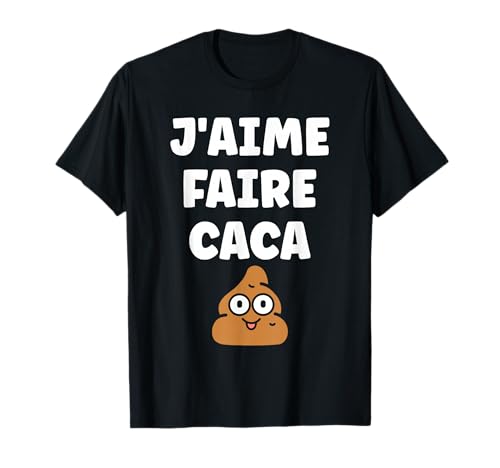 Prout Citation Simple Homme Humour J'aime Faire Caca T-Shirt