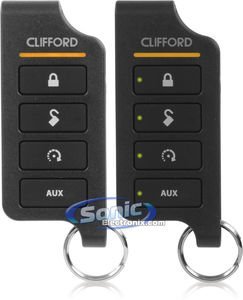 Clifford 5806X 2-Way Car Alarm with Remote Start
