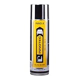 INNOTEC Inno-X 500 ml – Premium Edelstahl-Reiniger und Pflege-Spray – entfernt Fett, Schmutz, Fingerabdrücke und Verunreinigungen – für Edelstahl, Chrom, Küche, Grill, Industrie und Fahrzeugteile