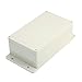 BestTong Junction Box ABS Plastic Dustproof Waterproof IP65 Universal Electrical Boxes Project Enclosure with Fixed Ear Grey 7.9 x 4.7 x 2.9 Inches 200mmx120mmx75mm