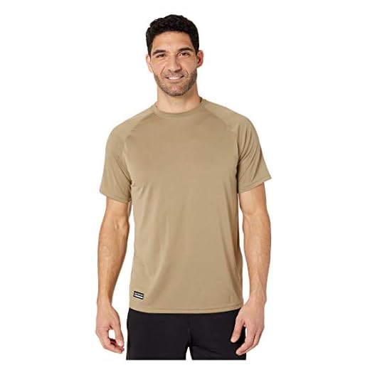 Under Armour Men's Tactical Tech T-Shirt , Federal Tan (499), Large