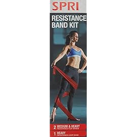 SPRI ABC-R2 Adjustable Exercise Band Body Conditioning Kit