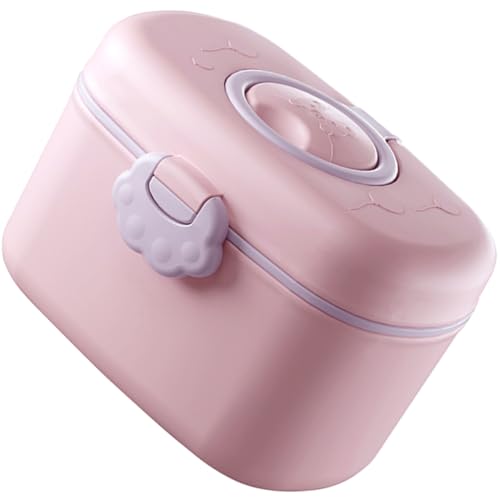 KOMBIUDA Milk Dispenser Box 1 Set Milk Powder Box Formula Container Milk Powder Dispenser Outdoor Formula Dispenser Snack Container Travel Essential Formula Dispenser Food Container