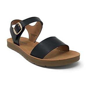 Soda PLENTY ~ Women’s Strappy Ankle Wrap Buckle Fashion Flat Sandals