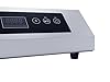 METRO Professional Piano cottura a induzione GIC3140, acciaio inox, diametro max di 32 cm, display LED, gamma temp.: 60-240°C, 3500 W, argento (X-Large)