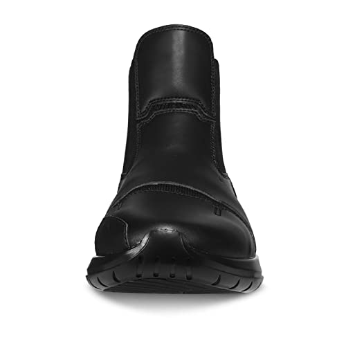 Soulsfeng Fashion High Top Sneakers Reflective Shoes Leather Splicing Lightweight Non Slip Walking Shoes4