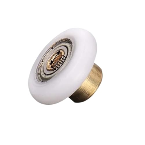 Roues de douche coulissantes 25mm avec roulement fluide en lot de 8
