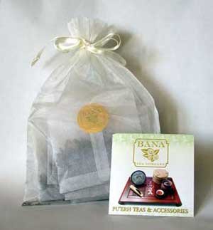 Bana Tea Company Sampler Pack of Seven Premium (and all-natural) Pu-erh Teas
