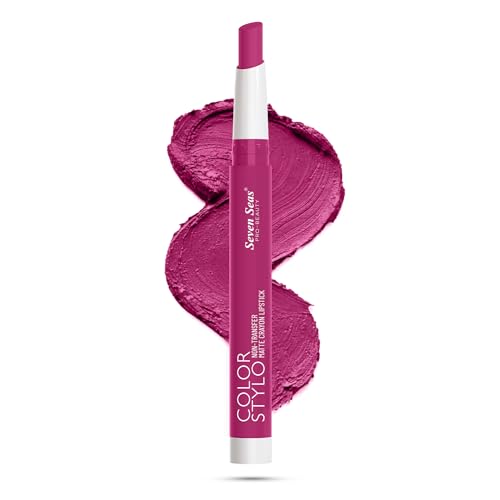 Image of Seven Seas Color Stylo NonTransfer Matte Crayon Lipstick Matte Finish | Waterproof |Long Lasting |Lasts Up to 24 hours (Pink Promise)