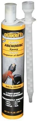 Quikrete 8620-30 - 8.6 oz Fast Set Anchoring Two Component Epoxy