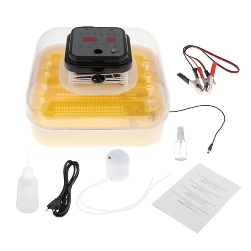 ＫＬＫＣＭＳ Incubadora de ovos com giro automático de ovos, janela transparente, controle de temperatura