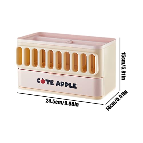 Petits tiroirs de bureau conteneur multifonction de rangement épuré - 6