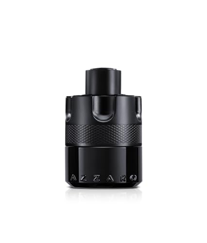 Azzaro The Most Wanted Eau de Parfum Intense - Woody & Seductive Mens Cologne - Fougère, Ambery & Spicy Fragrance for Date Night - Lasting Wear - Luxury Perfumes for Men - Travel Size, 1.6 Fl. Oz