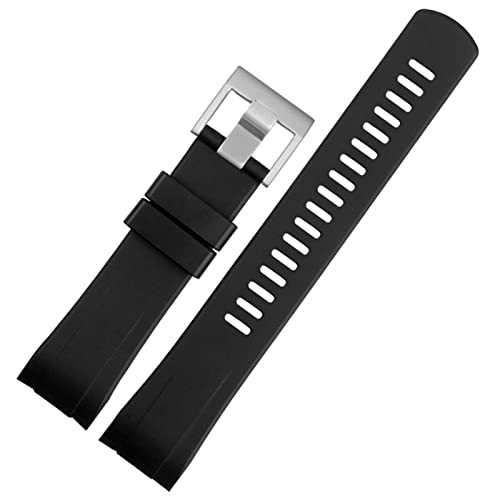 Correa de goma para reloj hombre 22mm compatible con Seiko Abalone SRPC25J1