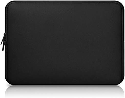 Zipper Laptop Sleeve Waterproof Computer Notebook Case Bag for 15.6 inch for 15 inch New MacBook Pro A1707 A1990, 15.4″ Old MacBook Pro A1398 – Black