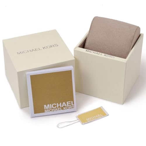 Image of Michael Kors Mother of Pearl Dial MK5491 Rose Gold-Tone Women's Analog Watch MK5491I
