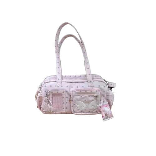 Bolso tote de hombro BXCNCKD con diseño Y2K para muñecas miniatura 1