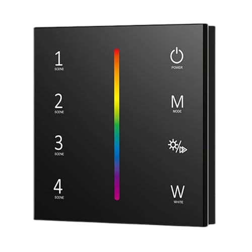 Télécommande multizone T4-1 tactile pour éclairage LED salon